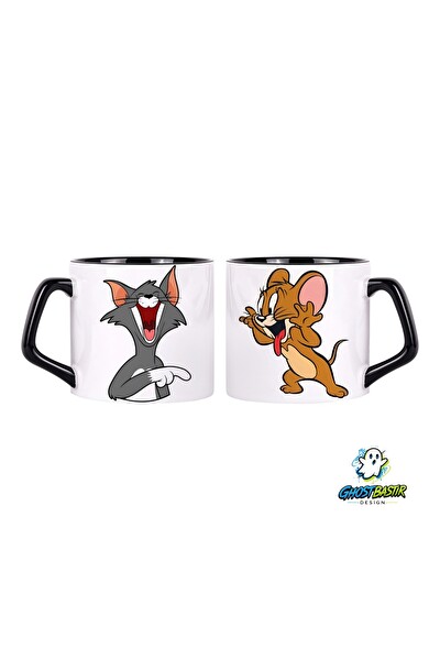 Ghostbastır Design Tom ve Jerry Kupa Bardak - 1 Adet 0858