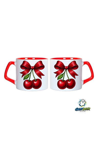 Ghostbastır Design Kiraz Kupa Bardak - 1 Adet 0788