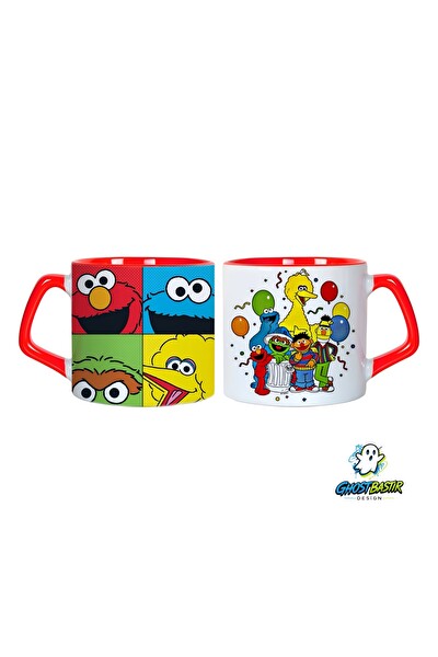 Ghostbastır Design Susam Sokağı Kupa Bardak - 1 Adet 0846