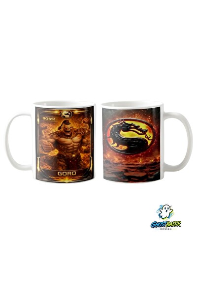 Ghostbastır Design Mortal Kombat Goro Kupa Bardak - 1 Adet K0335