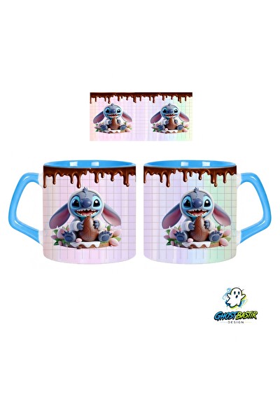 Ghostbastır Design Stitch Kupa Bardak - 1 Adet 0845