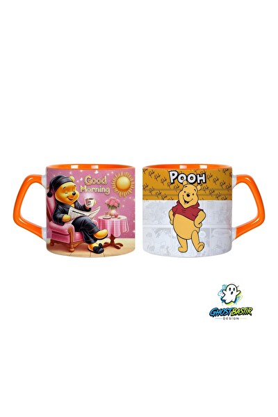 Ghostbastır Design Winnie The Pooh Kupa Bardak - 1 Adet 0875