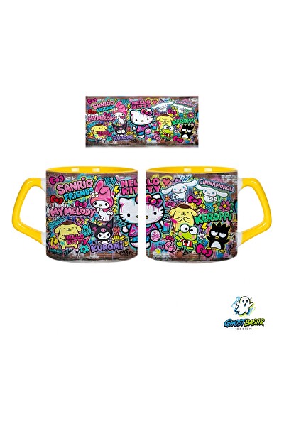Ghostbastır Design Hello Kitty Kupa Bardak - 1 Adet 0770