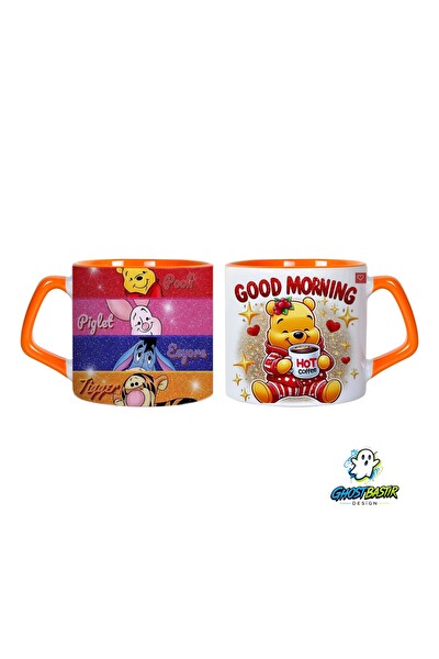 Ghostbastır Design Winnie The Pooh Kupa Bardak - 1 Adet 0874