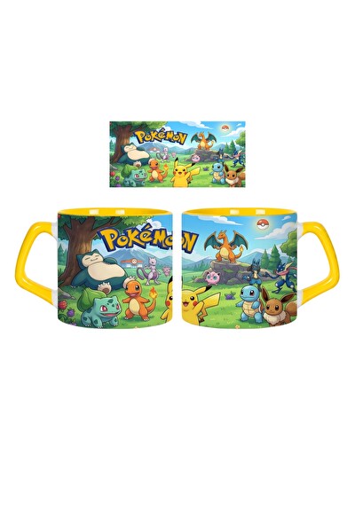 Ghostbastır Design Pokemon Kupa Bardak - 1 Adet 0588
