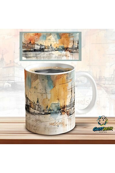 Ghostbastır Design Helsinki Kupa Bardak - 1 Adet K0262