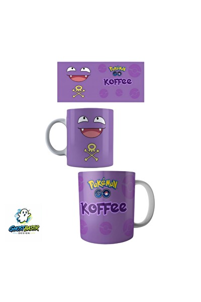 Ghostbastır Design Pokemon Koffee Kupa Bardak - 1 Adet K0366