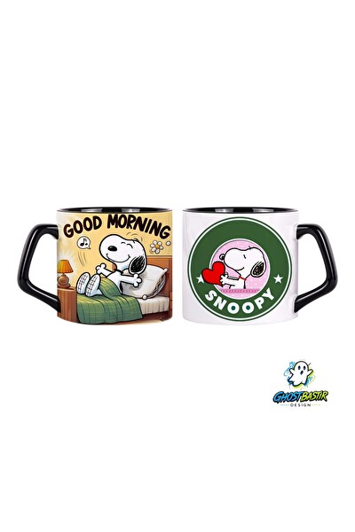 Ghostbastır Design Snoopy Kupa Bardak - 1 Adet 0842