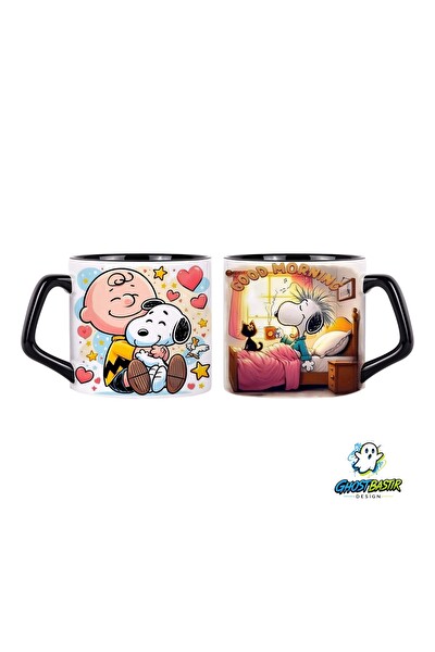 Ghostbastır Design Snoopy Kupa Bardak - 1 Adet 0837