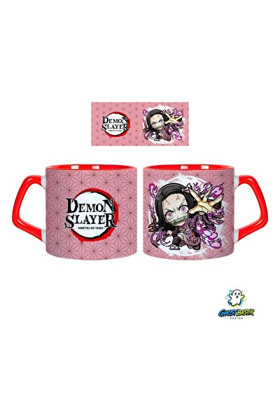Ghostbastır Design Demon Slayer Kupa Bardak - 1 Adet 0756