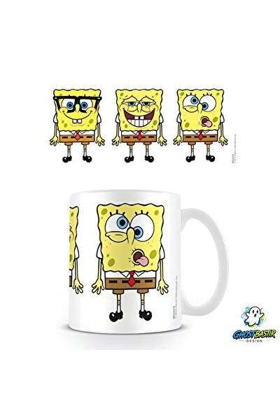 Ghostbastır Design Sünger Bob Kupa Bardak - 1 Adet K0420