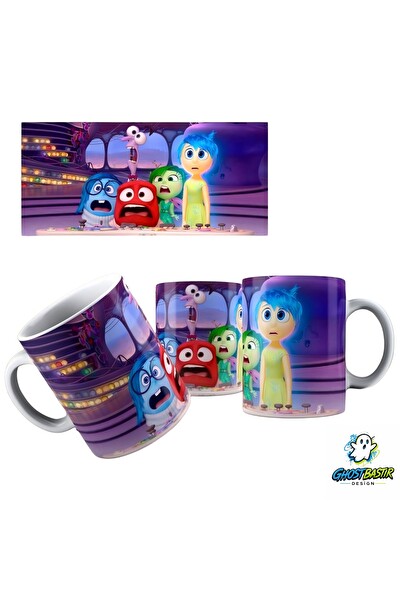 Ghostbastır Design Ters Yüz Kupa Bardak - 1 Adet K0432