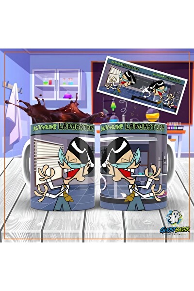 Ghostbastır Design Dexter'in Laboratuvarı Kupa Bardak - 1 Adet K0198