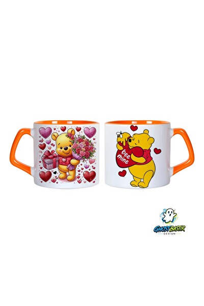 Ghostbastır Design Winnie The Pooh Kupa Bardak - 1 Adet 0872