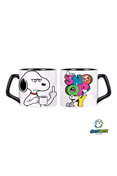 Ghostbastır Design Snoopy Kupa Bardak - 1 Adet 0841