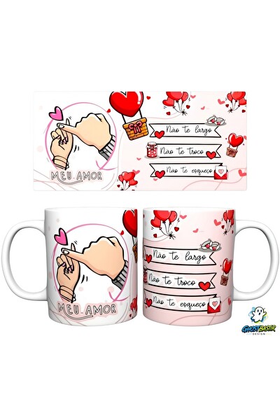 Ghostbastır Design Seni Seviyorum Kupa Bardak - 1 Adet K0402