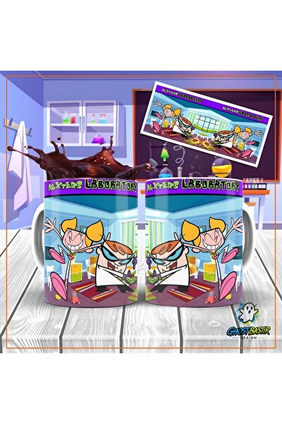 Ghostbastır Design Dexter’in Laboratuvarı Kupa Bardak - 1 Adet K0200