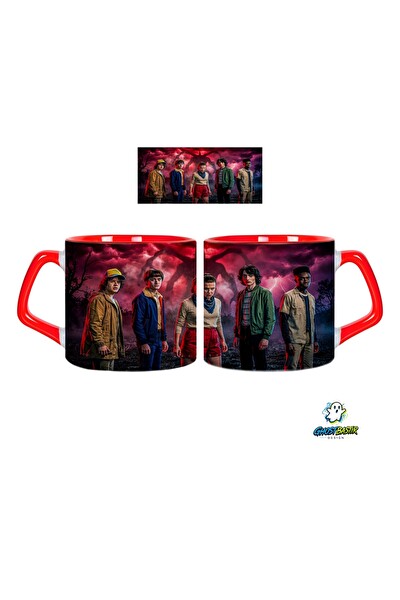 Ghostbastır Design Stranger Things Kupa Bardak - 1 Adet 0600