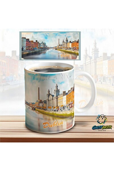 Ghostbastır Design Dublin Kupa Bardak - 1 Adet K0213