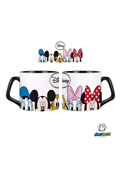 Ghostbastır Design Disney Karakterleri Kupa Bardak - 1 Adet K0204