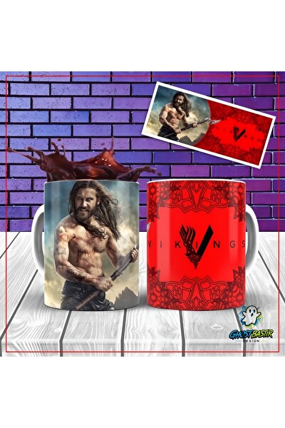 Ghostbastır Design Vikingler Kupa Bardak - 1 Adet K0448