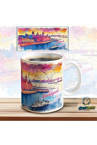 Ghostbastır Design Liverpool Kupa Bardak - 1 Adet K0300