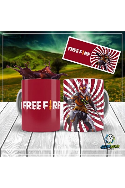 Ghostbastır Design FreeFire Kupa Bardak - 1 Adet K0230