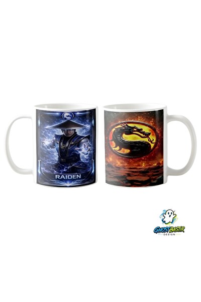 Ghostbastır Design Mortal Kombat Raiden Kupa Bardak - 1 Adet K0341