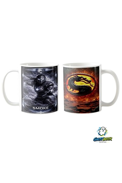 Ghostbastır Design Mortal Kombat Smoke Kupa Bardak - 1 Adet K0343