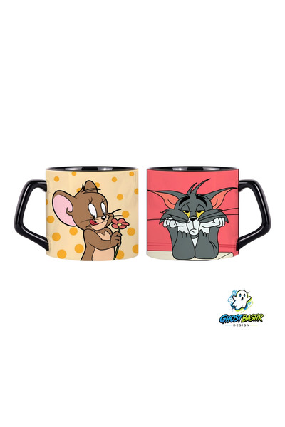 Ghostbastır Design Tom ve Jerry Kupa Bardak - 1 Adet 0857