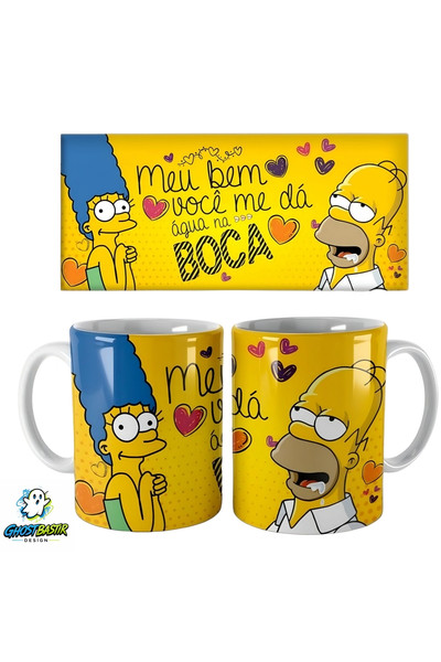Ghostbastır Design Simpsons Kupa Bardak - 1 Adet K0405