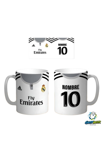 Ghostbastır Design Real Madrid 10 Numara Kupa Bardak - 1 Adet K0380