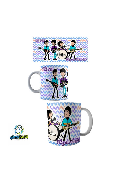 Ghostbastır Design Beatles Kupa Bardak - 1 Adet K0162