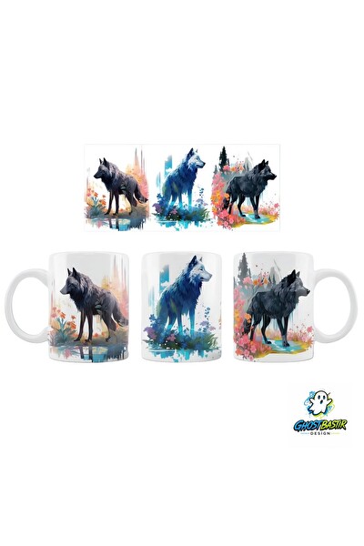 Ghostbastır Design Kurt Kupa Bardak - 1 Adet K0292