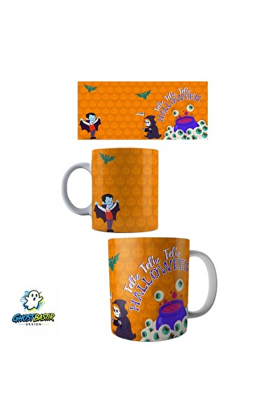 Ghostbastır Design Cadılar Bayramı Kupa Bardak - 1 Adet K0178
