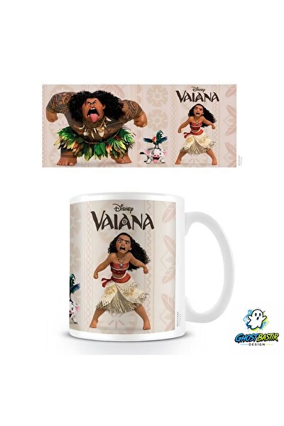 Ghostbastır Design Disney Vaiana Kupa Bardak - 1 Adet K0207