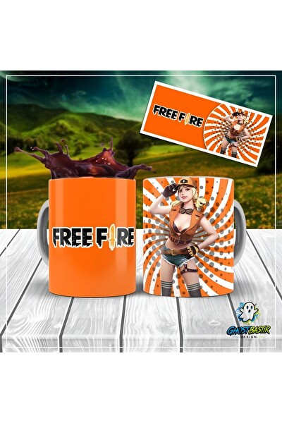 Ghostbastır Design FreeFire Kupa Bardak - 1 Adet K0225