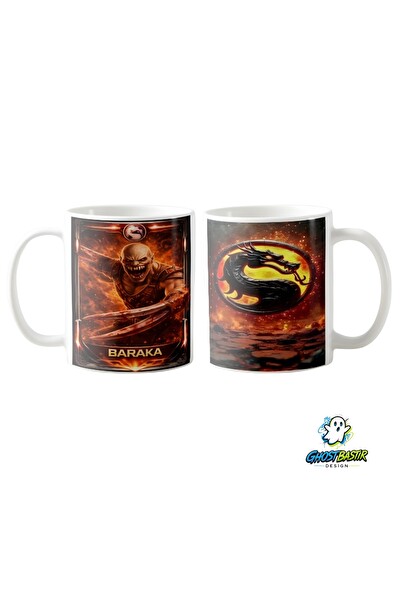 Ghostbastır Design Mortal Kombat Baraka Kupa Bardak - 1 Adet K0334