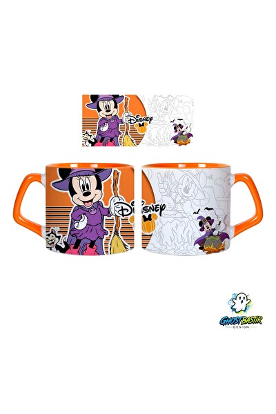 Ghostbastır Design Minnie Mouse Kupa Bardak - 1 Adet K0321