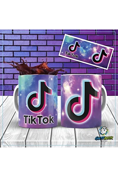 Ghostbastır Design Tiktok Kupa Bardak - 1 Adet K0435