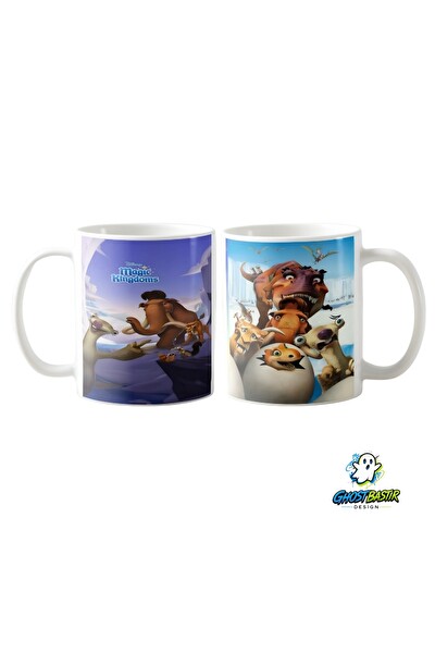 Ghostbastır Design Buz Devri Kupa Bardak - 1 Adet K0174