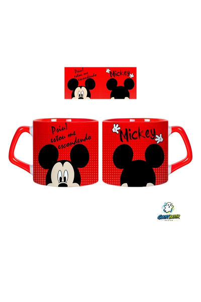 Ghostbastır Design Mickey Mouse Kupa Bardak - 1 Adet 0582