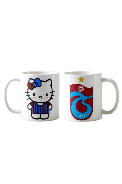 Ghostbastır Design Trabzonspor Hello Kitty Kupa Bardak - 1 Adet K014