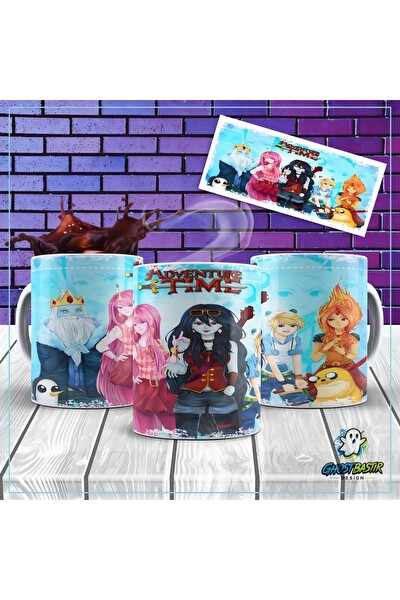 Ghostbastır Design Adventure Time Kupa Bardak - 1 Adet K0142
