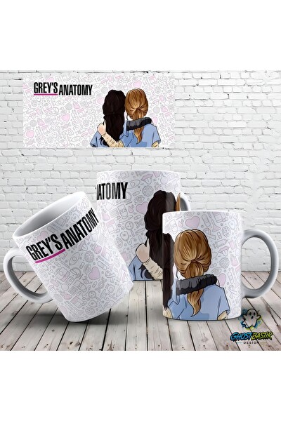 Ghostbastır Design Grey's Anatomy Kupa Bardak - 1 Adet K0244