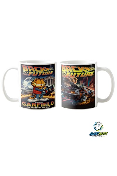 Ghostbastır Design Geleceğe Dönüş Kupa Bardak - 1 Adet K0241