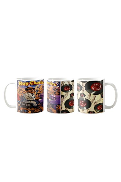 Ghostbastır Design Ray Charles Kupa Bardak - 1 Adet K0103