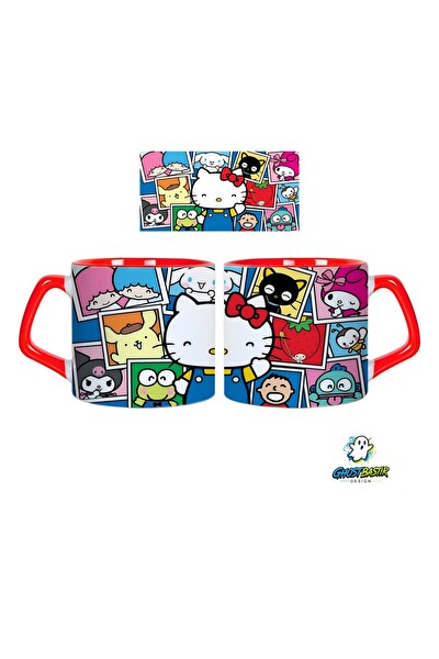 Ghostbastır Design Hello Kitty Kupa Bardak - 1 Adet 0659