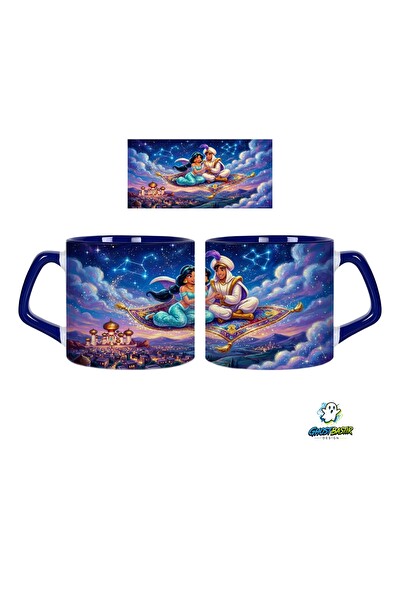 Ghostbastır Design Aladdin Kupa Bardak - 1 Adet 0561