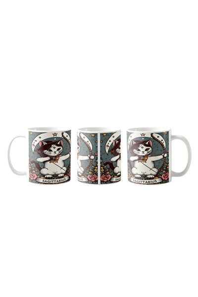 Ghostbastır Design Yay Burcu Kupa Bardak - 1 Adet K0138